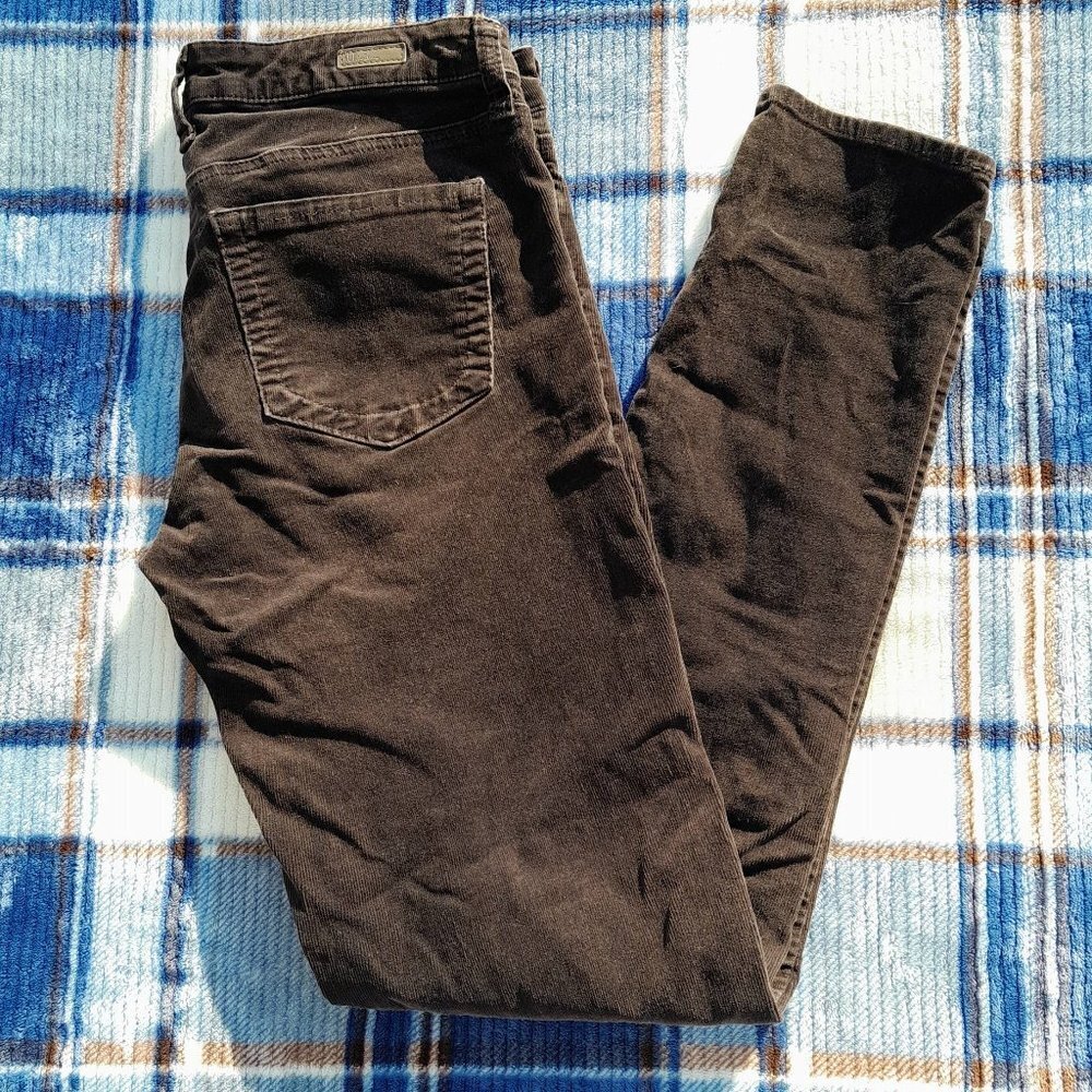 Kut from the Kloth - Brown Corduroy Straight Leg Jeans Size 6